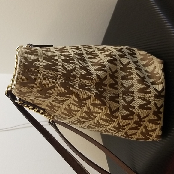 Michael Kors chaun strap jacquard tote - Picture 3 of 12